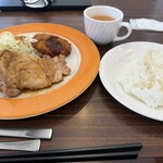 ジョナサン - 料理写真:日替ランチ(金)チキングリル照り焼きソース&かぼちゃコロッケ(799円)＋ドリンクバー(209円)