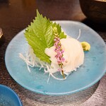 寿賀 - 2024年10月　剣先イカの刺身