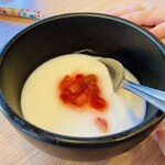 大鷹ラーメン - 限定の杏仁豆腐