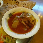 インディアン・レストラン　ロタ - 鯖とひょうたんのカレー
