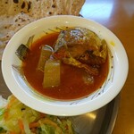 インディアン・レストラン　ロタ - 鯖とひょうたんのカレー