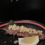 炭火焼き 牛タン酒場 いけたん - 牛タンネギ塩焼き