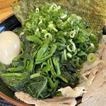 ラーメン見田家 - 豪快　並　950円（R6.10）　味玉、のり、チャーシュー、ほうれん草、九条ねぎ