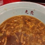 つけそば 丸長 - スープ割りも