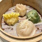 文菜華 - 飲茶は四種類、どれも美味しい！