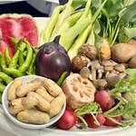 文菜華 - 色とりどりの新鮮な野菜を使ってるとのことです。