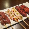 炭火焼鳥　おか田 - 砂肝、ささみわさび、レバー