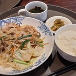 バーミヤン - 豚野菜炒め定食