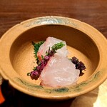 割烹 隆 - ⚫真鯛の刺身