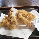 そば処　おおけやき - 柔らかいげそ天