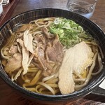 そば処　おおけやき - 肉(鶏)そば　いい味出してます