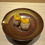266987439 - 里芋 黄身酢和え