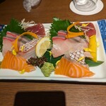 煮込みや　みよし - 5000円コース  お刺身盛り合わせ