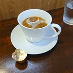 キッチン ブルー グローブ - ホワイトコーヒーへ