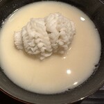 富小路 やま岸 - 鱧の白味噌仕立てのお椀