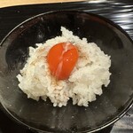 富小路 やま岸 - 卵かけご飯