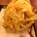 丸亀製麺 - かき揚げ  130円