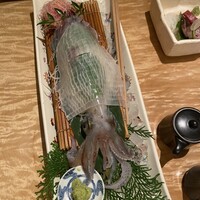 対馬のどぐろとイカ活き造り 博多 魚蔵 都ホテル店 - 