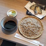 江戸そば マルノ - サンマ天セット