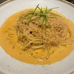 Mr.Porcino - 大ズワイガニのクリームパスタ