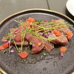 Mr.Porcino - モチガツオのカルパッチョ