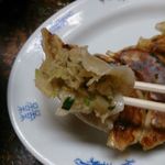 東北 - 餃子の餡はこんな感じ