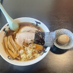 中華そば処 琴平荘 - 中華そば　こってり　味付玉子