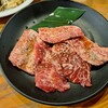 元氣七輪焼肉 牛繁 - 牛繁カルビ。おかわりした。