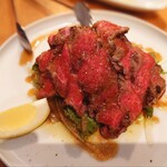 CASALINA - 和牛ランプのTATAKI風