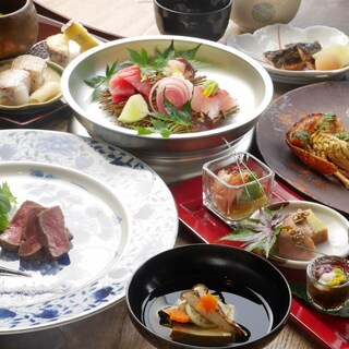 季節毎に訪れたい、「四季折々」の恵みを楽しむ会席料理