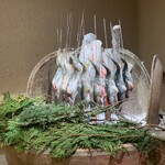 徳ㇵ本也 - 子持ち鮎