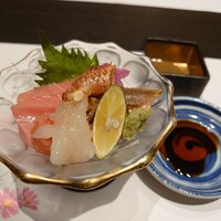 品川 かに雅 - 中トロと毛蟹のお造り