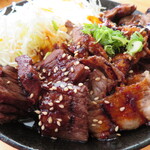 肉劇場番外 - 料理写真:劇場丼・稀