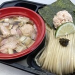 ヨコクラストアハウス - 昆布水のつけめん(TPヨコスト盛)1,500円(新宿大つけ麺博)