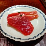 鮨みなと - かつおの漬け