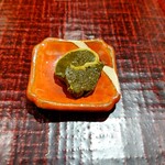 鮨みなと - あわびの肝