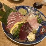 明神丸 - 本日の刺身盛合わせ