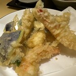 御園 - 天ぷら最高ー