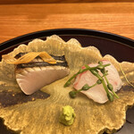 日本料理 太月 - 量少な目コース２５３００円。鰆藁焼きは、もはやこちらのスペシャルティですね。望月さんのご友人のお店の、お株を完全に奪っています。