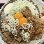 佐久平パーキングエリア（上り）フードコート - 肉肉しい。
