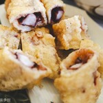 ヨコクラうどん - ゲソ天