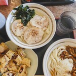 ヨコクラうどん - イチオシ朝ご飯セット