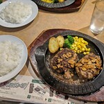 フライングガーデン - 爆ハン にんにくソース キング（250g）@1232円+シーザーサラダセット@550円