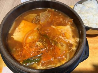 Broil 가루이자와점 - 24/10/04 두부찌개(세금 포함 1,180엔)