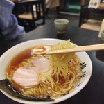 権現茶屋 - 麺リフト。一発撮りに失敗