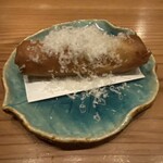 福味み - 蟹クリーム春巻きの上にチーズたくさん