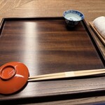 木山 - 井戸水の白湯