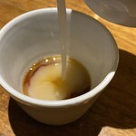 しおて - 蕎麦湯