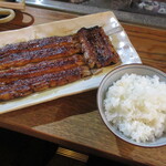 かぶと - 蒲焼きとご飯