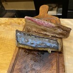 うを徳 - 藁炙り：明石産 鰆、気仙沼産 鰹